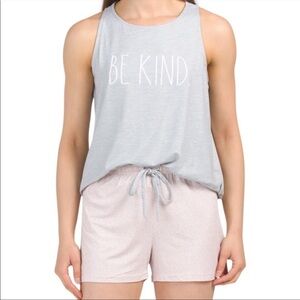 Nwt Rae Dunn Be Kind Racerback Tank Top